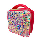 "Audrey" Bows & Jewels Confetti Lunch Box