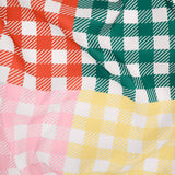Camp Bride Gingham Washable Tablecloth