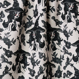 Floral Witches Tea Towel