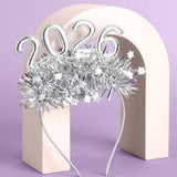 2026 New Years Eve Puffy Headband