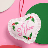 Naughty or Nice Christmas Ornament
