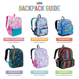 Pink Stripes 17 Inch Backpack
