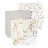3 Pack Premium Burp Cloths - Rex