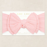 Cable Knit Headband- Baby Pink