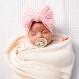 Cable Knit Headband- Baby Pink