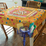 Bagua Blossom Mahjong Tablecloth