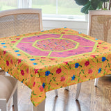 Bagua Blossom Mahjong Tablecloth