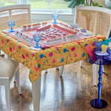 Bagua Blossom Mahjong Tablecloth