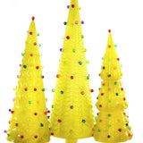 Large Bauble Tree- Chartreuse Yellow