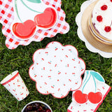 Cherries Shaped Napkin