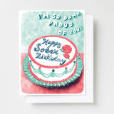 Happy Sober Birthday Card