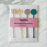 Bday Yay Drink Stirrers