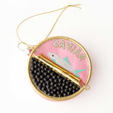 Caviar Boxed Glass Ornament