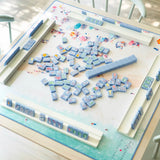 Bespoke x Gray Malin Beach Club Tiles- Cabana Blue