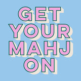 Get Your Mahj On Cocktail Napkin