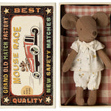 Big Sister Mouse in a Matchbox in Pajamas