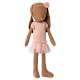 Bunny, Size 1- Chocolate Brown-Ballet suit and skirt rose