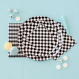 Check It! Classic Black Dessert Plate
