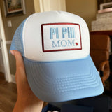 Blue Mom Trucker Hat