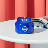 Volcano Blue Oversized Candle