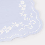 Rococo Blue Small Napkins