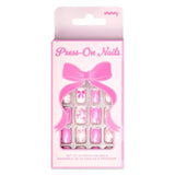 Bow Press On Nails