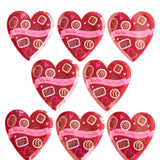 Box of Chocolates Paper Plates