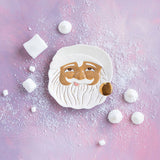 Tan Papa Noel Cookie Plate