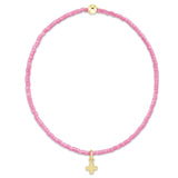 Hope Classic Bracelet- Signature Cross Small Gold Charm