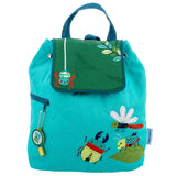 Quilted Backpack- Bug