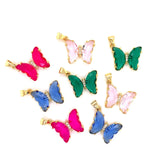 Colorful Butterfly Charm