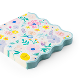 EASTER PASTEL FLORAL DINNER NAPKINS