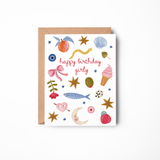 Happy Birthday Girly Card