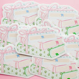 Pretty Little Library Books Sticker