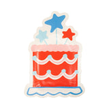 Summer Cake Shaped Paper Plate