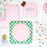 HARRY POTTER X BONJOUR FÊTE HONEYDUKES LARGE CHECKER PLATES
