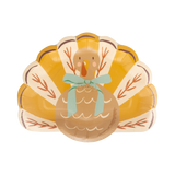 Gobble Turkey Shaped Paper Plates