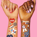 World Cup USA Soccer Temporary Tattoos