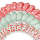 Spriral Hair Coils | Large | Calming Coral Hair Ties