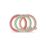 Spiral Hair Coils | Small | Calming Coral