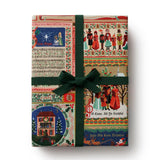 Christmas Carolers Wrapping Roll