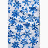 Snowy Days Blue Tea Towel