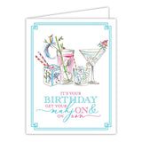 Get Your Mahj On And On And On Greeting Card