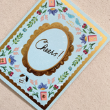 Cheers (Bird, Bam!) Mahjong Greeting Card