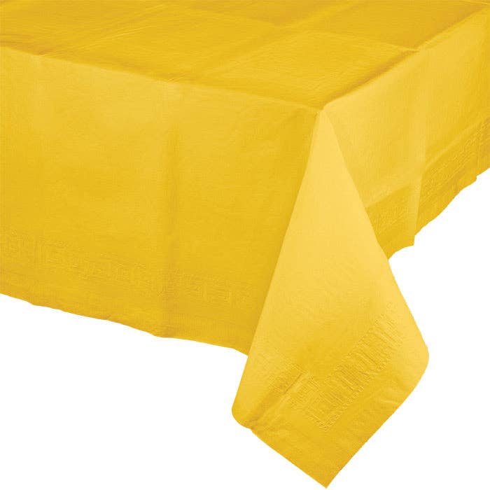 Yellow Paper Table Cover – Love of Character