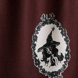 Portrait of a Cool Witch Tea Towel