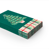 CHRISTMAS TREE PLAID GUEST TOWELS