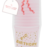 Big Birthday Energy Reusable Cups Set