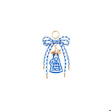 Cheer Gameday Bag Charm- Blue