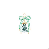 Cheer Gameday Bag Charm- Green